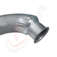 Tuyau d'échappement en acier inoxydable personnalisé pour GM 6.6L 2001-2004 LB7 Duramax 5 pouces