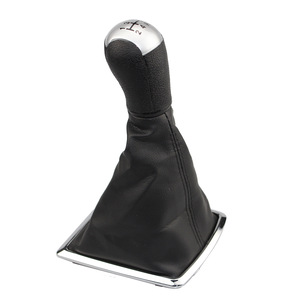 Ford Focus Manual Gear <b>Shift</b> <b>Knob</b> Cover Leather 5 6 Speed Ergonomic Design - Product Image 4