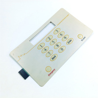 Clavier à membrane personnalisé avec connecteur et boutons poussoirs pour télécommande