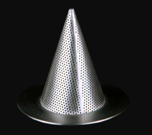 Perforierte Platte und Drahtgitter konische Last Chance Kegel Hexen Hut filter - Product Image 5