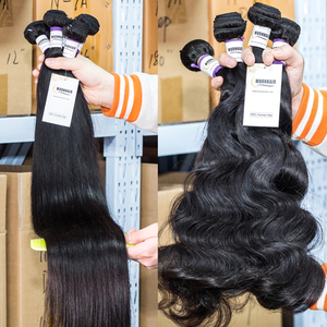 Cheveux bruts birmans vietnamiens vendeurs de cheveux en lot ondulés vierges non traités tissage de cheveux humains bruts alignés sur les cuticules vietnamiennes - Product Image 2