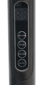 <span class=keywords><strong>Ventilateur</strong></span> sur pied en plastique noir de 16 pouces avec affichage numérique électrique de refroidissement par air télécommandé pour un usage domestique pour les hôtels - Product Image 3