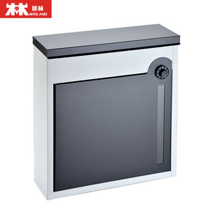 Boîte aux lettres murale moderne en acier de haute qualité Boîte aux lettres étanche pour appartement et bureau Boîte aux lettres intelligente en métal - Product Image 6