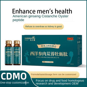 OEM <span class=keywords><strong>Ginseng</strong></span> Cistanche Cairan Oral Alami untuk Pria Dewasa Ekstrak Liar Tonik Energi Suplemen Herbal Tidak untuk Wanita Hamil - Product Image 1