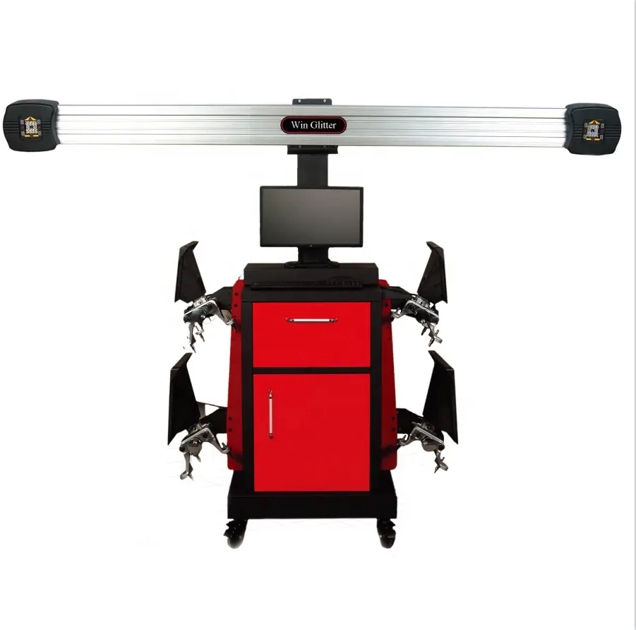 used wheel alignment 3d wheel alignment machine price with wheel alignment clamp