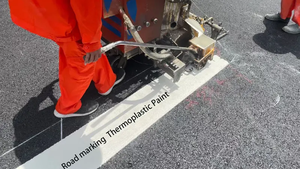 Carreaux de basket-ball blancs anti-usure sur route liquide <span class=keywords><strong>peinture</strong></span> de <span class=keywords><strong>ligne</strong></span> de lumière de marque de route souterraine pour l'application de brosse - Product Image 5