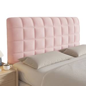 Yiqin Garden <b>Elastic</b> Headboard <b>Cover</b> Quilted Composite Dust <b>Cover</b> Modern Simple Style Universal Fit Bedside Protector - Product Image 5