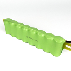 9,6 V <span class=keywords><strong>2200mAh</strong></span> <span class=keywords><strong>SC</strong></span>-Größe <span class=keywords><strong>NiMH</strong></span>-Akku Hoch geschwindigkeit entladung 5C Wiederauf ladbare <span class=keywords><strong>NiMH</strong></span>-Batterien SC220V - Product Image 4