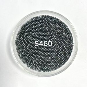 Buona qualità durevole metallo sabbiatura abrasivi in acciaio colpo S460 / 1.4mm per granigliatura pulizia - Product Image 1