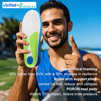 Semelles 99insoles de haute qualité avec technologie de mousse supercritique, semelles de golf fines en gros, semelles orthopédiques supercritiques