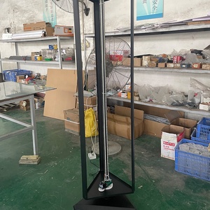 LED giratorio de tres lados <span class=keywords><strong>luminoso</strong></span> <span class=keywords><strong>cartel</strong></span> tablero soporte de exhibición Triangular <span class=keywords><strong>publicidad</strong></span> giratoria caja de luz - Product Image 3