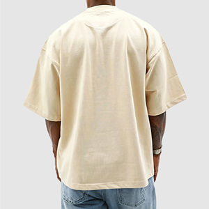 เสื้อยืดคอกลมแขนสั้นผ้าเจอร์ซีย์คอตตอน 100% พิมพ์ลายดิจิทัล ทรงปกติ สไตล์สตรีทแวร์ลำลองสำหรับผู้ชาย - Product Image 2