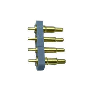 DIP Di Chuyển Không Thấm Nước Mùa Xuân Pogo Pin Nối Pitch 4 Mét Cho USB PCB <span class=keywords><strong>Dock</strong></span> Cable Sạc Bàn Phím Đồng Hồ Thông Minh Pin - Product Image 5