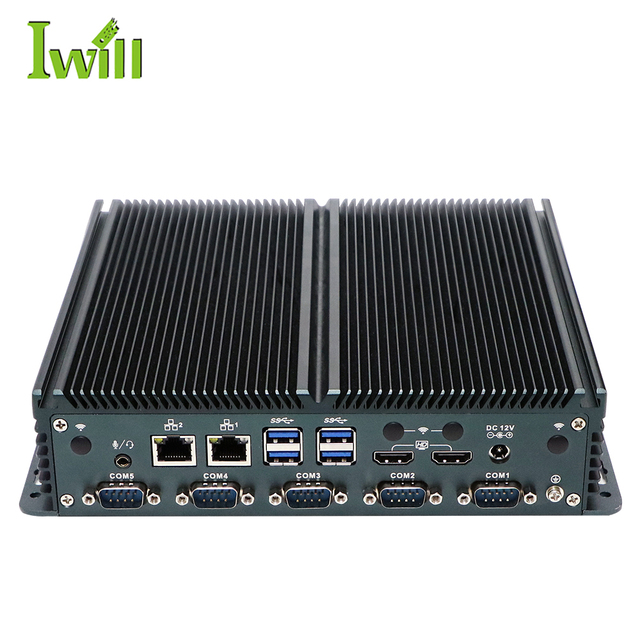 Small Ipc N100 Barebone Fanless Industrial Mini Micro Pc Linux