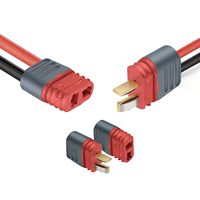 Connecteurs mâles et femelles de type T AM1015E, isolés au gel de silice, conducteurs en cuivre plaqué argent, bornes de câble pour modèle électronique