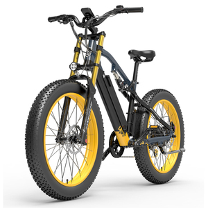 Stock entrepôt UE Vélo électrique à pneus larges <span class=keywords><strong>LANKELEISI</strong></span> <span class=keywords><strong>RV700</strong></span> 48V 16Ah 1000W VTT <span class=keywords><strong>RV700</strong></span> - Product Image 1