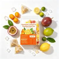 Thé aux fleurs Borun, thé en sachet mélangé, 160 g, 8 x 20 sachets, durée de conservation de 24 mois