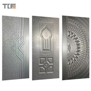 <strong>Gate</strong> <strong>Exterior</strong> Door Skin Stamped Steel <strong>Sheet</strong> Embossed Steel Door Skin - Product Image 5