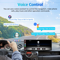 Vente chaude 10.26 pouces carplay android anto lecteur dvd de voiture modèle universel