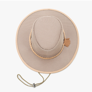 Wide Brim Mesh Sun <b>Hat</b> For Men Breathable Adjustable Summer Outdoor Beach <b>Hat</b> Brown - Product Image 3
