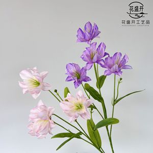 Artificial <b>Flowers</b> <b>Single</b> Branch Silk <b>Flower</b> High Simulation Wedding Decor Home Bouquet Photo Props - Product Image 3