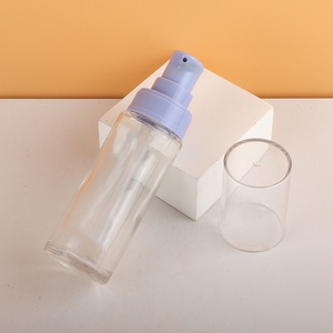 Nuova bottiglia di fondotinta trasparente da 30ml con testa a pressione trasparente per bottiglia di imballaggio cosmetico per Modulare bottiglia di emulsione - Product Image 3