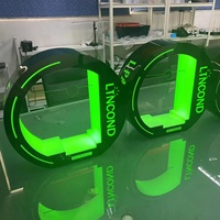 Porte-bouteille LED en acrylique OEM, présentoir glorificateur, service VIP, support de lumière LED pour bar de boîte de nuit