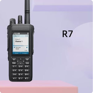 Radio Walkie Talkie R7 GPS de Largo Alcance, Radio Amateur DMR Bidireccional UHF VHF Original - Product Image 1