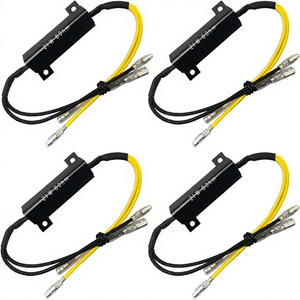 Résistance de charge <span class=keywords><strong>LED</strong></span> Greluma 4 pièces 21W 6ohm pour mini-indicateurs <span class=keywords><strong>LED</strong></span> SMD, fréquence de clignotement droite - Product Image 1