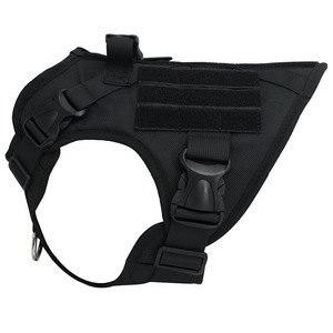 Tactical Dog Vest Nylon Waterproof Training Vest For Large Medium Dogs Agility Training Pet Gear - Product Image 5