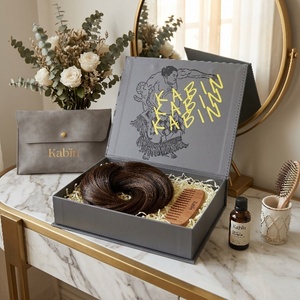 Caja para Pelucas Personalizada, Directo de Fábrica, OEM ODM, Empaque de Lujo para Extensiones de Cabello Humano, Marca de Pelucas y Venta al por Menor de Productos de Belleza - Product Image 2