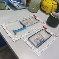 Verre tactile d'écran extérieur avant avec OCA pour iPhone X-12 réparation LCD