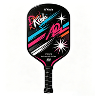 Vente en gros de raquettes de pickleball en fibre de verre durables et portables de 16 mm avec noyau en nid d'abeille en PP, légères, fourniture d'usine
