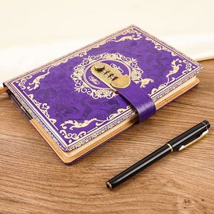 Custom <b>Journal</b> Purple Plain Customized Painting Drawing Blank <b>Journal</b> Spiral Leather PU Notebook for Students School - Product Image 1