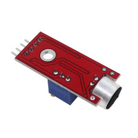 Modul sensor suara mikrofon pengontrol suara analog mikrofon modul deteksi suara sensitivitas tinggi