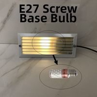 Lampes LED d'extérieur pour aménagement paysager, lampes d'angle, lampes pour rampes de voiture, lampes encastrées murales pour sous-sol et garage, lampes encastrées pour allée