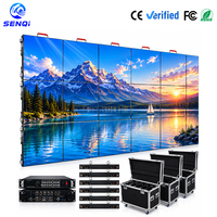 Panneau mural vidéo LED P1.25 P2 P3.91 Module 500*500 Affichage numérique extérieur Écran LED de location Écran publicitaire