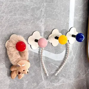 Home Use Seamless Door Back Adhesive Hook No Punching Strong Load Bearing Bathroom <b>Wall</b> Hanging <b>Clothes</b> Hook - Product Image 3