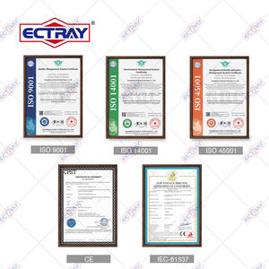 ECTRAY Bac à câbles en acier galvanisé, livraison rapide, personnalisable, extérieur, zinc-aluminium-magnésium, économie d'énergie - Product Image 4