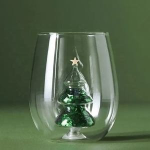 Taza de Café de Vidrio de Sodacal de 16 oz, Diseño Moderno, Regalos de Navidad, Libre de BPA, Apta para Microondas y Lavavajillas, para Hombres y Mujeres - Product Image 1