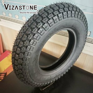Pneus de moto sur mesure 350-8 T65 à bande de roulement diagonale, pneus de rallye à stabilité latérale pour les voyages en safari et les expéditions en zone aride. - Product Image 1