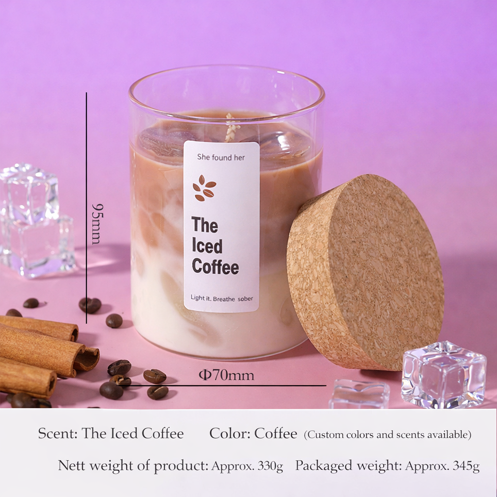 Brown Coffee Bean Cup (Fragrance: Coffee Bean)