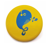 Benutzer definierte gedruckte Dis craft Fly Disk Kunststoff Untertasse Outdoor-Spiel Spielzeug Sport für Kinder Familie PU Foam Shots Yard Game Flying Disc Sale