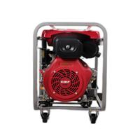 Générateur diesel portable de 3 kW à 10 kW, série alimentée par un AVR KOOP, monophasé 3 phases 230 V 400 V, refroidi par air