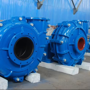 NP-HAR Series Electric Single-stage Low Pressure Rubber <b>Lined</b> Slurry Pump for Machining - Product Image 1