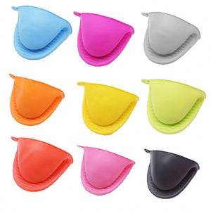 Gants isolants en silicone épais 43g pour four et micro-ondes, outils de cuisson, pince de cuisine anti-brûlure, design moderne et simple - Product Image 5