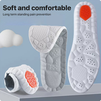 Semelle intérieure super douce absorbant les chocs, respirante, absorbant la transpiration, résistante aux odeurs, hautement élastique, confortable, semelle intérieure de sport pour chaussures
