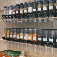 ECOBOX Distributeur d'aliments secs par gravité pour bonbons grains de café noix distributeur de céréales distributeur d'aliments en vrac pour les magasins