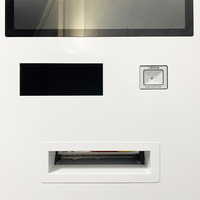 Kiosque de paiement et d'impression de cartes d'embarquement et de passeports en libre-service, avec scanner QR, sur pied, personnalisable