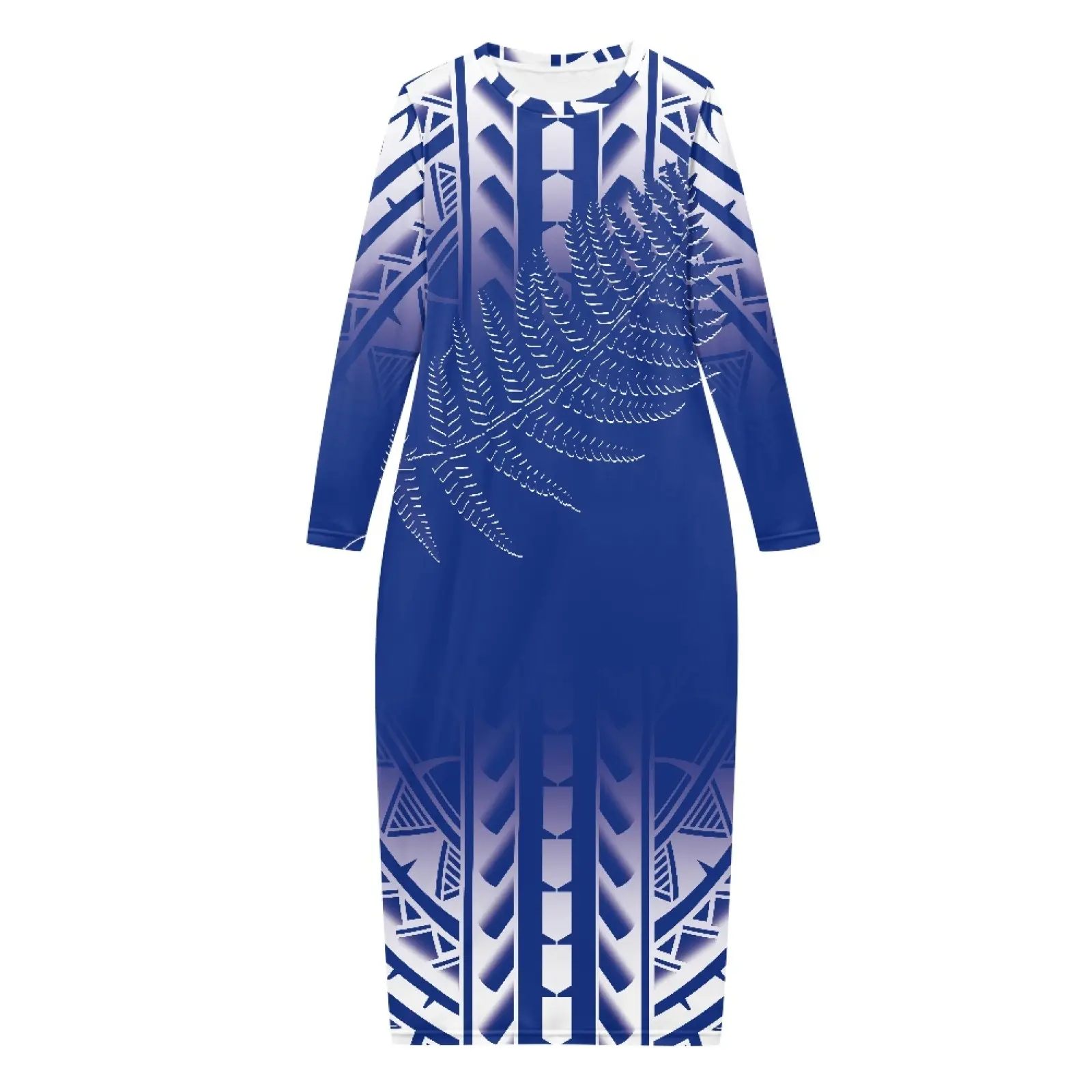 Hawaii Phụ Nữ Của Maxi Áo Len Ăn Mặc Dài Tay Áo Vòng Cổ Bodycon Mùa Thu Dresses 2024 Giản Dị Chiều Dài Đầu Gối Phụ Nữ Đảng Dài Ăn Mặc